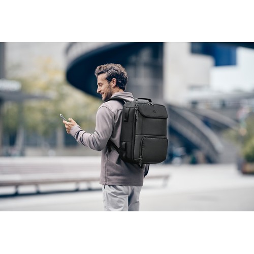 SAC À DOS POUR ORDINATEUR PORTABLE 15,6 POUCES (40 CM) - URBANONE TRAVEL BACKPACK - NOIR - WENGER - 13