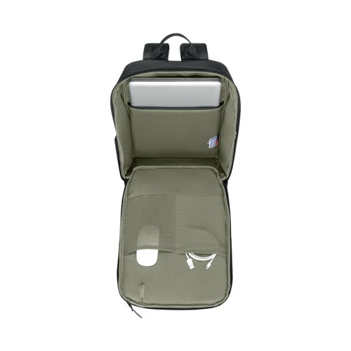 SAC À DOS POUR ORDINATEUR PORTABLE 15,6 POUCES (40 CM) - URBANONE BACKPACK - NOIR - WENGER - 8