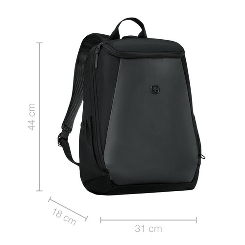 SAC À DOS POUR ORDINATEUR PORTABLE 15,6 POUCES (40 CM) - URBANONE BACKPACK - NOIR - WENGER - 9
