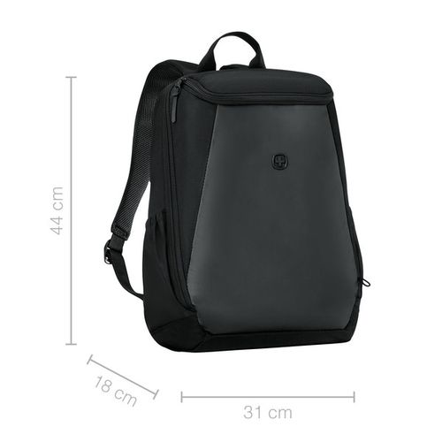 SAC À DOS POUR ORDINATEUR PORTABLE 15,6 POUCES (40 CM) - URBANONE BACKPACK - NOIR - WENGER - 9