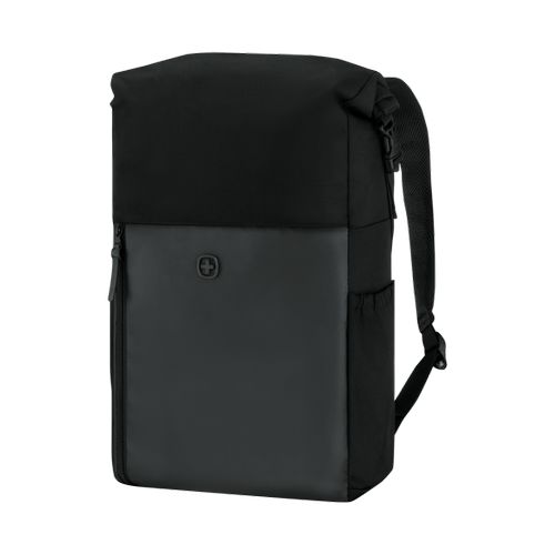 SAC À DOS POUR ORDINATEUR PORTABLE 15,6 POUCES (40 CM) - URBANONE ROLL-TOP BACKPACK - NOIR - WENGER - 1