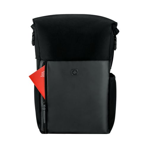 SAC À DOS POUR ORDINATEUR PORTABLE 15,6 POUCES (40 CM) - URBANONE ROLL-TOP BACKPACK - NOIR - WENGER - 3