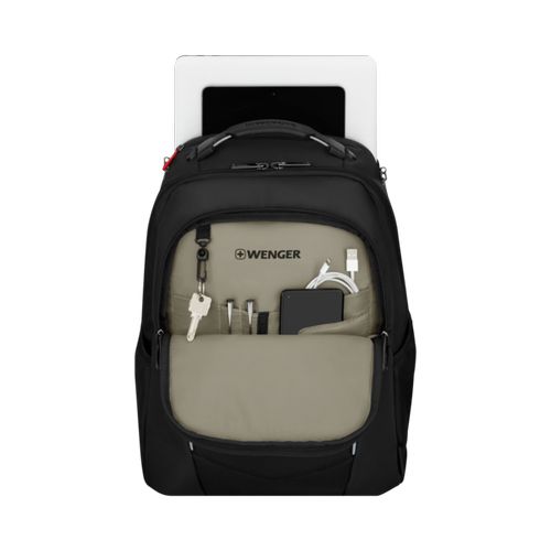 SAC À DOS POUR ORDINATEUR PORTABLE 15.6" AVEC POCHE POUR TABLETTE - ALTAIR - NOIR - WENGER - 7