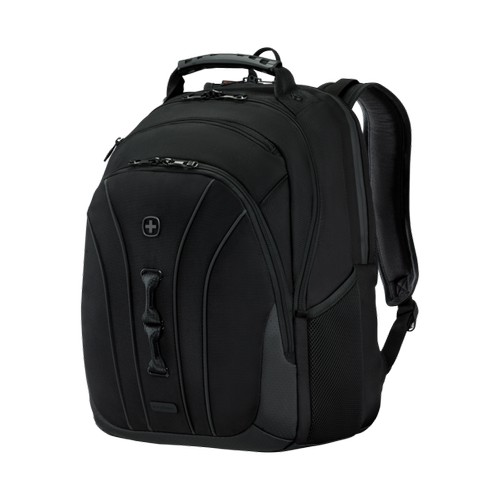 SAC À DOS POUR ORDINATEUR PORTABLE 16 POUCES·(41 CM) AVEC POCHE POUR TABLETTE - LEGACY BLACK SERIES - NOIR - WENGER - 1