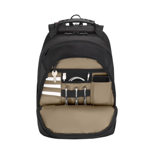 SAC À DOS POUR ORDINATEUR PORTABLE 16 POUCES·(41 CM) AVEC POCHE POUR TABLETTE - LEGACY BLACK SERIES - NOIR - WENGER - 3