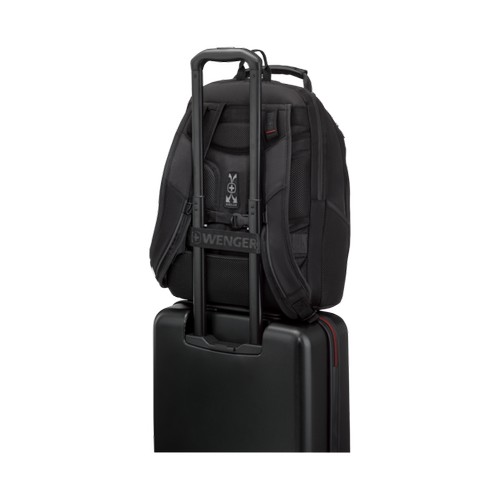 SAC À DOS POUR ORDINATEUR PORTABLE 16 POUCES·(41 CM) AVEC POCHE POUR TABLETTE - LEGACY BLACK SERIES - NOIR - WENGER - 11