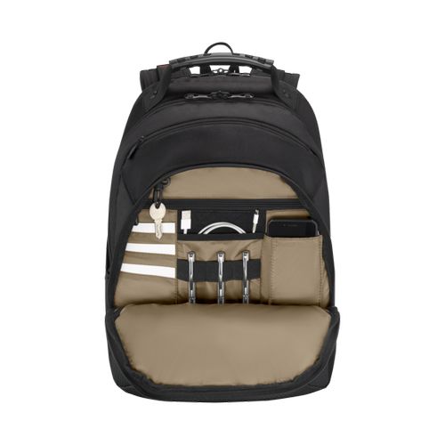 SAC À DOS POUR ORDINATEUR PORTABLE 16 POUCES·(41 CM) AVEC POCHE POUR TABLETTE - LEGACY BLACK SERIES - NOIR - WENGER - 3