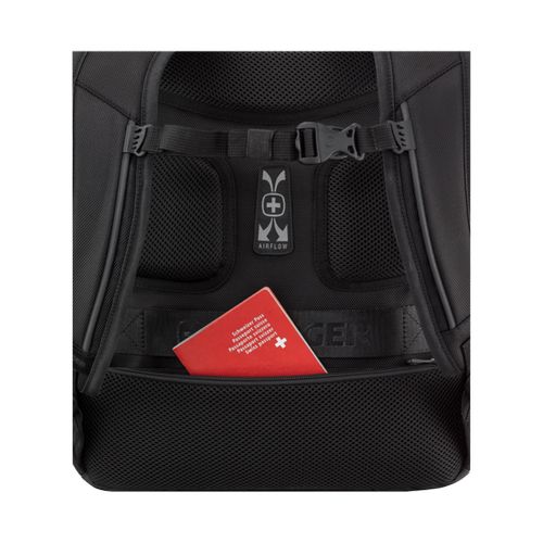SAC À DOS POUR ORDINATEUR PORTABLE 16 POUCES·(41 CM) AVEC POCHE POUR TABLETTE - LEGACY BLACK SERIES - NOIR - WENGER - 8