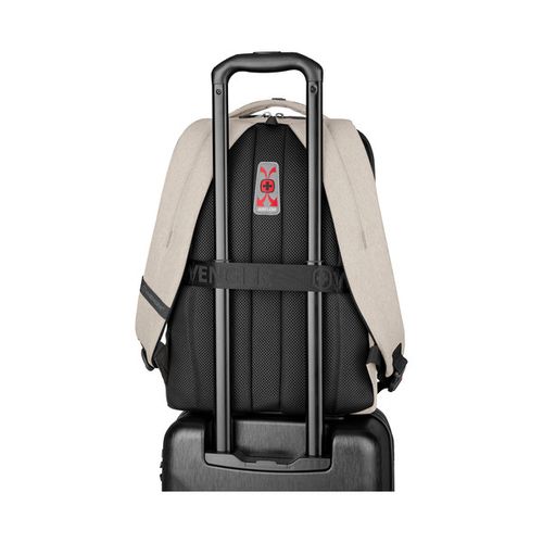 SAC À DOS POUR ORDINATEUR PORTABLE 16’’ AVEC POCHE POUR TABLETTE - MX PROFESSIONAL - SABLE - WENGER - 6