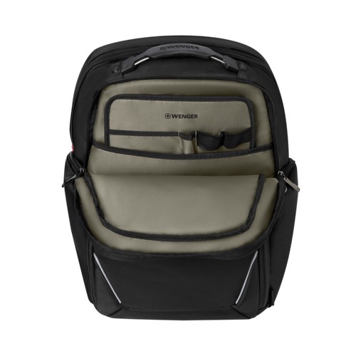SAC À DOS POUR ORDINATEUR PORTABLE 17" AVEC POCHE POUR TABLETTE - METEOR - NOIR - WENGER - 3