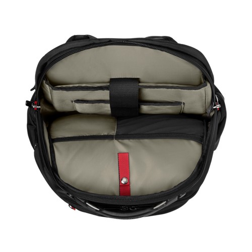 SAC À DOS POUR ORDINATEUR PORTABLE 17" AVEC POCHE POUR TABLETTE - METEOR - NOIR - WENGER - 9