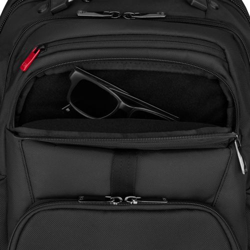 SAC À DOS POUR ORDINATEUR PORTABLE 17" AVEC POCHE POUR TABLETTE - METEOR - NOIR - WENGER - 6