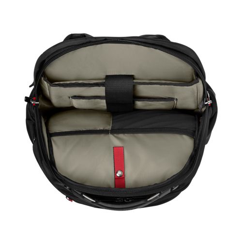 SAC À DOS POUR ORDINATEUR PORTABLE 17" AVEC POCHE POUR TABLETTE - METEOR - NOIR - WENGER - 9