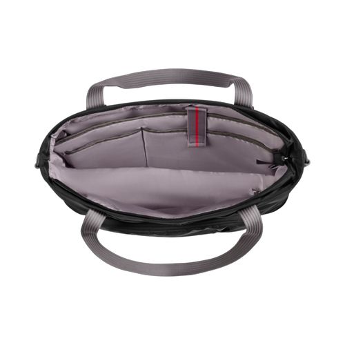 SAC À MAIN POUR ORDINATEUR PORTABLE 15.6'' AVEC POCHE POUR TABLETTE - MOTION DELUXE TOTE - CHIC NOIR - WENGER - 7
