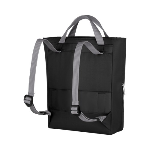 SAC À MAIN POUR ORDINATEUR PORTABLE 15.6'' AVEC POCHE POUR TABLETTE - MOTION VERTICAL TOTE - CHIC NOIR - WENGER - 3