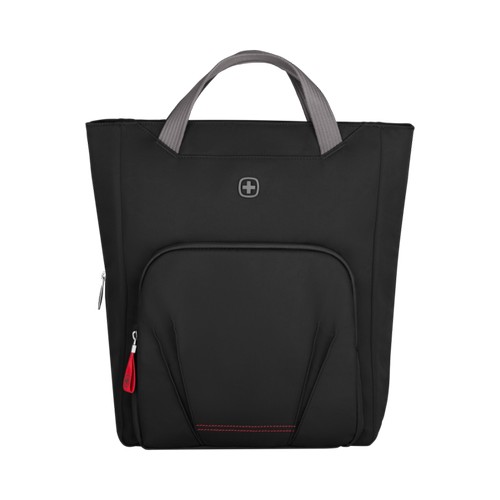 SAC À MAIN POUR ORDINATEUR PORTABLE 15.6'' AVEC POCHE POUR TABLETTE - MOTION VERTICAL TOTE - CHIC NOIR - WENGER - 5