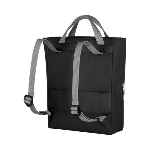 SAC À MAIN POUR ORDINATEUR PORTABLE 15.6'' AVEC POCHE POUR TABLETTE - MOTION VERTICAL TOTE - CHIC NOIR - WENGER - 3