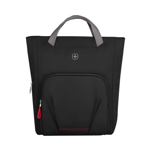 SAC À MAIN POUR ORDINATEUR PORTABLE 15.6'' AVEC POCHE POUR TABLETTE - MOTION VERTICAL TOTE - CHIC NOIR - WENGER - 5