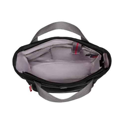 SAC À MAIN POUR ORDINATEUR PORTABLE 15.6'' AVEC POCHE POUR TABLETTE - MOTION VERTICAL TOTE - CHIC NOIR - WENGER - 7