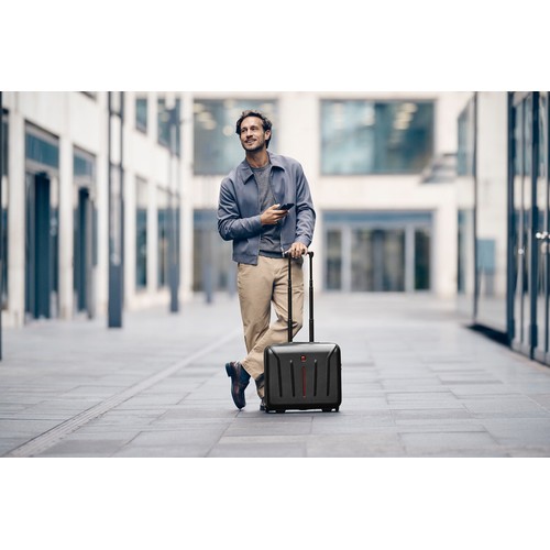 SACOCHE À ROULETTES POUR ORDINATEUR PORTABLE DE 15,6 POUCES (40 CM) - AMPLIX WHEELED CASE - NOIR - WENGER - 10