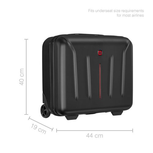 SACOCHE À ROULETTES POUR ORDINATEUR PORTABLE DE 15,6 POUCES (40 CM) - AMPLIX WHEELED CASE - NOIR - WENGER - 9