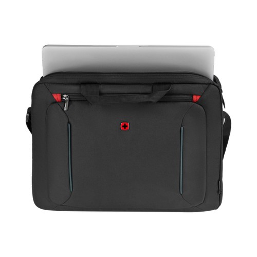 SACOCHE AU DESIGN FIN POUR ORDINATEUR PORTABLE 16" - BQ 16" LAPTOP SLIM CASE - NOIR - WENGER - 5