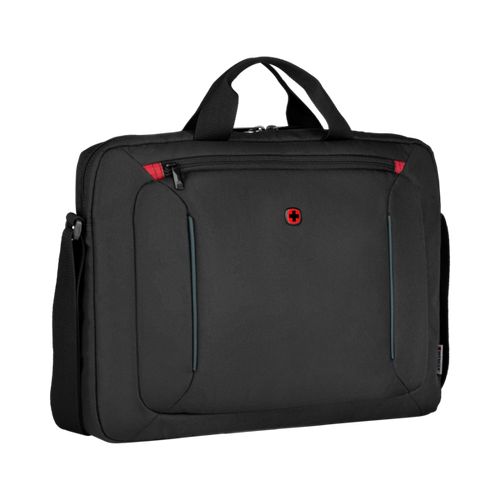 SACOCHE AU DESIGN FIN POUR ORDINATEUR PORTABLE 16" - BQ 16" LAPTOP SLIM CASE - NOIR - WENGER - 2