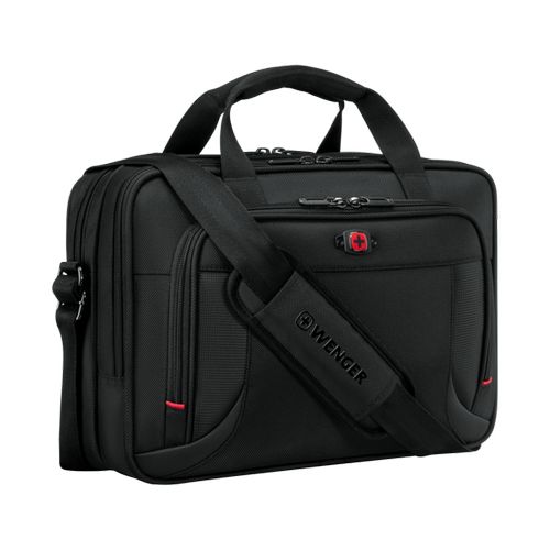 SACOCHE POUR ORDINATEUR PORTABLE 14’’AVEC POCHE POUR TABLETTE - PROSPECTUS 14 - NOIR - WENGER - 2