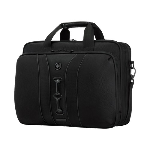 SACOCHE POUR ORDINATEUR PORTABLE 16 POUCES·(41 CM) AVEC POCHE POUR TABLETTE - LEGACY BLACK SERIES - NOIR - WENGER - 1