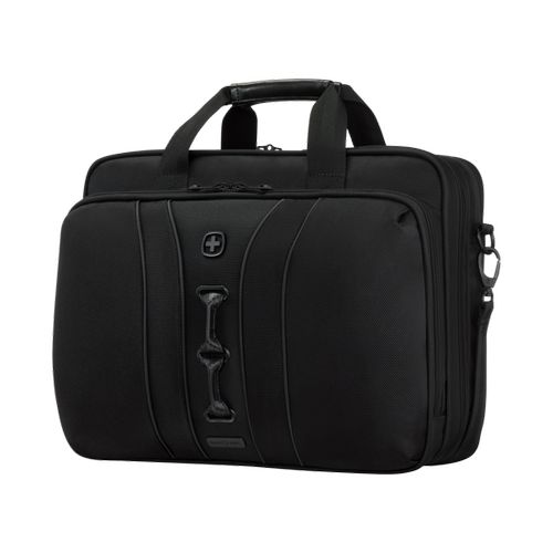 SACOCHE POUR ORDINATEUR PORTABLE 16 POUCES·(41 CM) AVEC POCHE POUR TABLETTE - LEGACY BLACK SERIES - NOIR - WENGER - 1