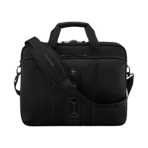 SACOCHE POUR ORDINATEUR PORTABLE 16 POUCES·(41 CM) AVEC POCHE POUR TABLETTE - LEGACY BLACK SERIES - NOIR - WENGER - 2