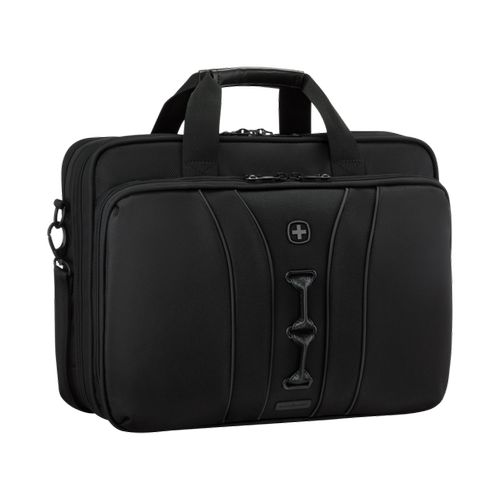 SACOCHE POUR ORDINATEUR PORTABLE 16 POUCES·(41 CM) AVEC POCHE POUR TABLETTE - LEGACY BLACK SERIES - NOIR - WENGER - 5