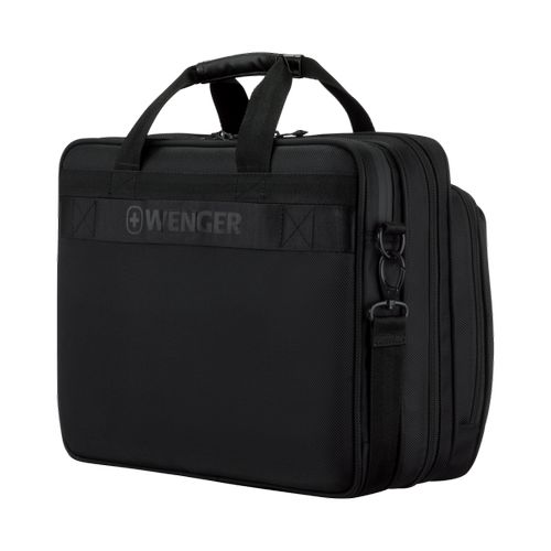 SACOCHE POUR ORDINATEUR PORTABLE 16 POUCES·(41 CM) AVEC POCHE POUR TABLETTE - LEGACY BLACK SERIES - NOIR - WENGER - 8