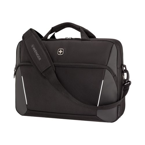 SACOCHE POUR ORDINATEUR PORTABLE 16’’ AVEC POCHE POUR TABLETTE - XE COMPACT BRIEF 16 - BLACK - WENGER - 4
