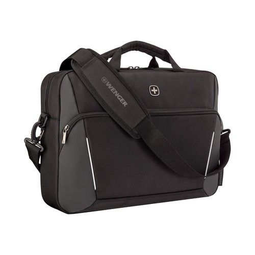 SACOCHE POUR ORDINATEUR PORTABLE 16’’ AVEC POCHE POUR TABLETTE - XE COMPACT BRIEF 16 - BLACK - WENGER - 4