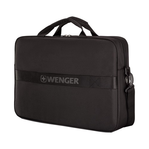 SACOCHE POUR ORDINATEUR PORTABLE 16’’ AVEC POCHE POUR TABLETTE - XE COMPACT BRIEF 16 - BLACK - WENGER - 8