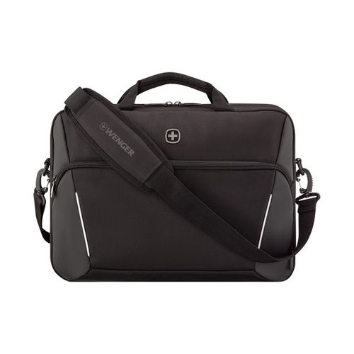 SACOCHE POUR ORDINATEUR PORTABLE 16’’ AVEC POCHE POUR TABLETTE - XE COMPACT BRIEF 16 - BLACK - WENGER - 2