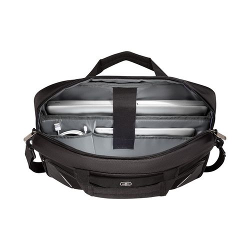 SACOCHE POUR ORDINATEUR PORTABLE 16’’ AVEC POCHE POUR TABLETTE - XE COMPACT BRIEF 16 - BLACK - WENGER - 6