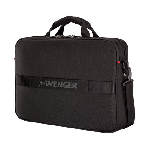 SACOCHE POUR ORDINATEUR PORTABLE 16’’ AVEC POCHE POUR TABLETTE - XE BRIEF 16 - BLACK - WENGER - 8