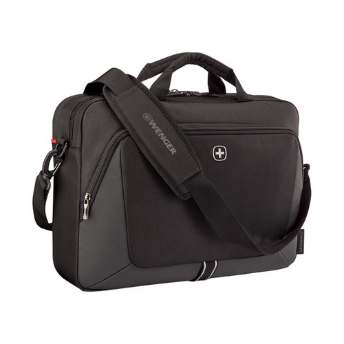 SACOCHE POUR ORDINATEUR PORTABLE 16’’ AVEC POCHE POUR TABLETTE - XE BRIEF 16 - BLACK - WENGER - 4