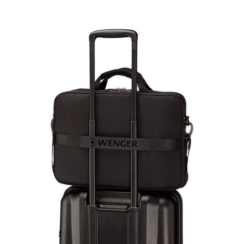 SACOCHE POUR ORDINATEUR PORTABLE 16’’ AVEC POCHE POUR TABLETTE - XE BRIEF 16 - BLACK - WENGER - 7