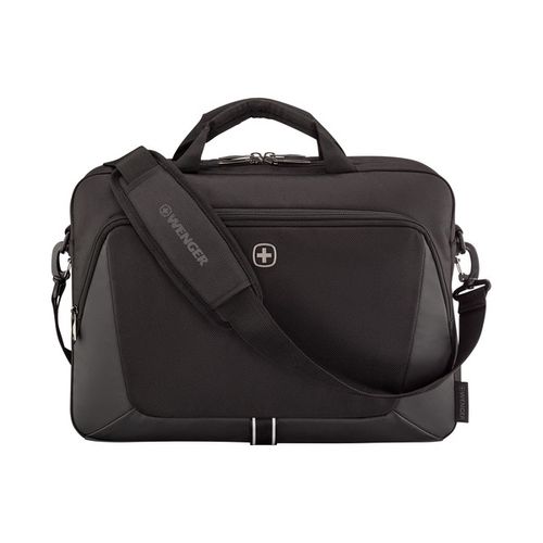 SACOCHE POUR ORDINATEUR PORTABLE 16’’ AVEC POCHE POUR TABLETTE - XE BRIEF 16 - BLACK - WENGER - 2