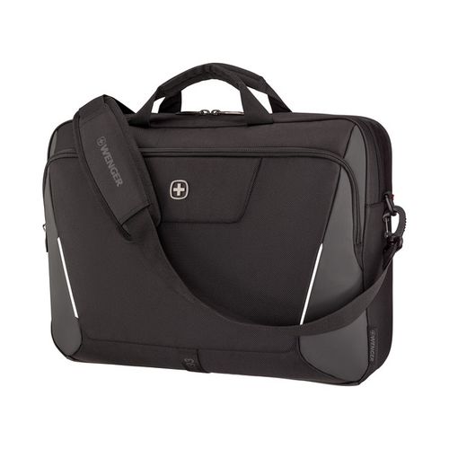 SACOCHE POUR ORDINATEUR PORTABLE 17’’ AVEC POCHE POUR TABLETTE - XE BRIEF 17 - BLACK - WENGER - 4