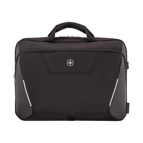 SACOCHE POUR ORDINATEUR PORTABLE 17’’ AVEC POCHE POUR TABLETTE - XE BRIEF 17 - BLACK - WENGER - 4