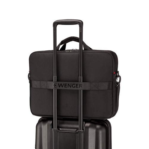 SACOCHE POUR ORDINATEUR PORTABLE 17’’ AVEC POCHE POUR TABLETTE - XE BRIEF 17 - BLACK - WENGER - 7
