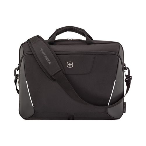 SACOCHE POUR ORDINATEUR PORTABLE 17’’ AVEC POCHE POUR TABLETTE - XE BRIEF 17 - BLACK - WENGER - 3