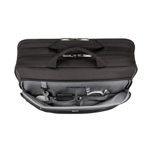 SACOCHE POUR ORDINATEUR PORTABLE 17’’ AVEC POCHE POUR TABLETTE - XE BRIEF 17 - BLACK - WENGER - 5