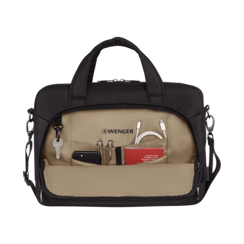SACOCHE POUR ORDINATEUR PORTABLE DE 14’’ À 16’’ AVEC POCHE POUR TABLETTE - ALTAIR BRIEF 14-16 - NOIR - WENGER - 3