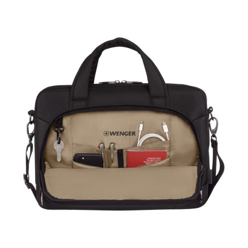 SACOCHE POUR ORDINATEUR PORTABLE DE 14’’ À 16’’ AVEC POCHE POUR TABLETTE - ALTAIR BRIEF 14-16 - NOIR - WENGER - 3
