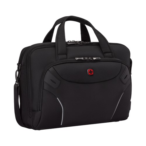 SACOCHE POUR ORDINATEUR PORTABLE DE 14’’ À 16’’ AVEC POCHE POUR TABLETTE - COSMIC BRIEF 14-16 - NOIR - WENGER - 3